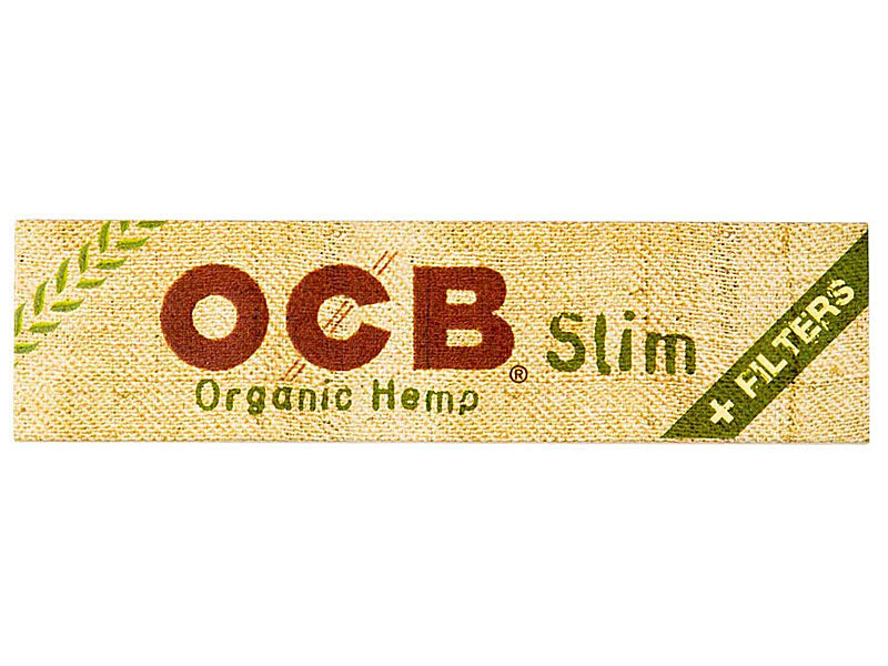 OCB KS Organic Hemp Slim + Tips, 32 Heftchen à 32 Blatt + Tips