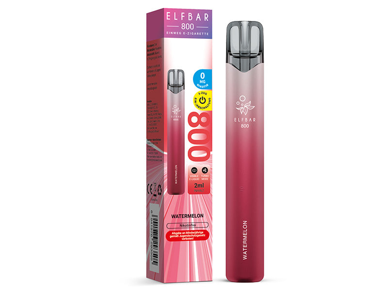 ELFBAR 800 - Watermelon (Wassermelone) - 0 mg - 800 Züge