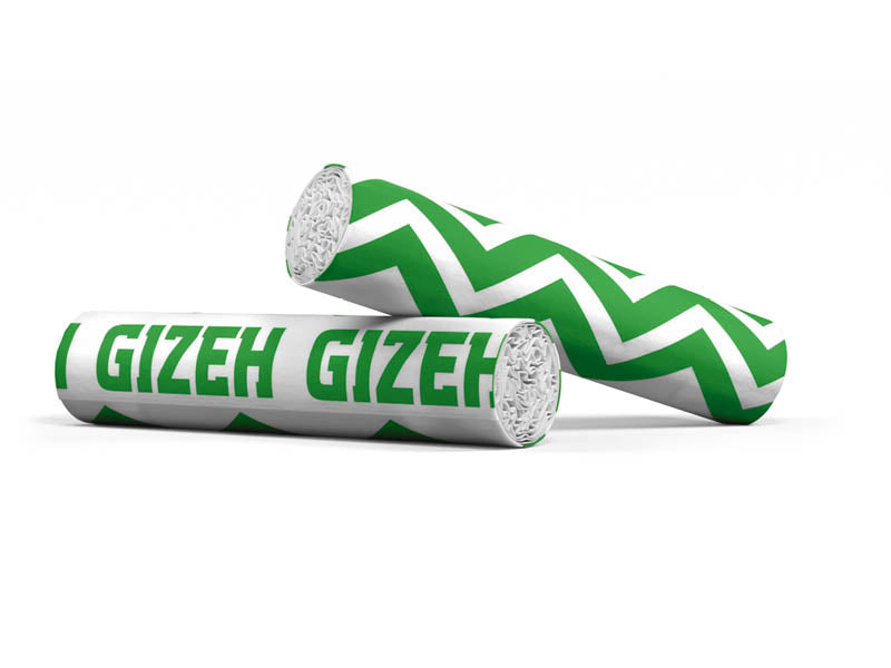 Gizeh Active Filter Green 6mm, 50 + 10 Procell Active Filter