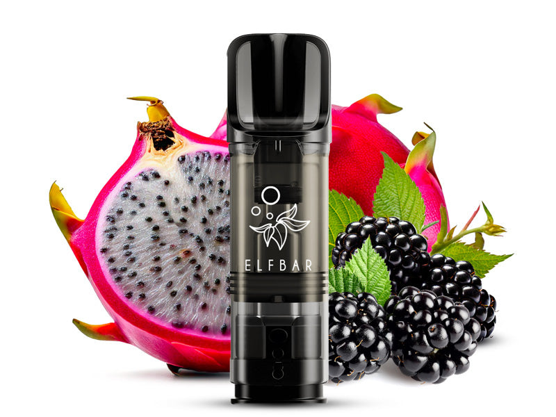 ELFBAR ELFA Prefilled Pod - Dragon Fruit Blackberry (Drachenfrucht, Brombeere) - 20mg - 2er Set