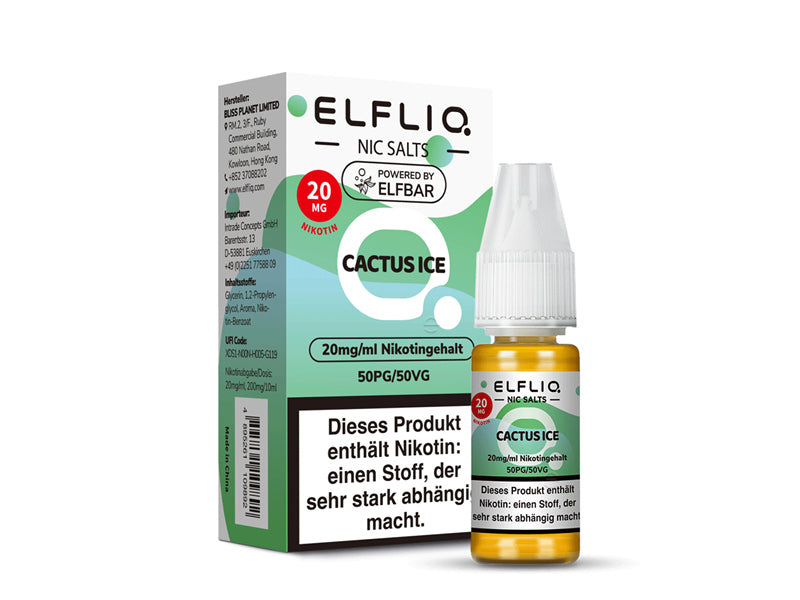 ELFBAR Elfliq - Cactus Ice (Kaktusfeige) - Liquid - 20 mg/ml - 10 ml