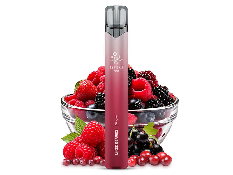ELFBAR 800 - "Mix Berries" (gem. Beeren) - 20 mg - 800 Züge
