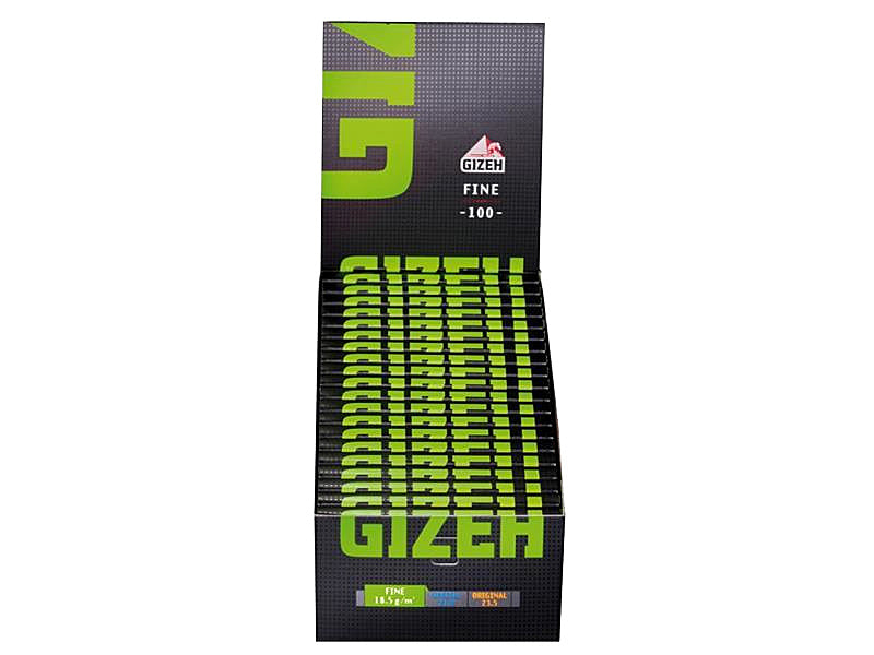 Gizeh Black King Size Slim 25 Hefte je 34 Blatt