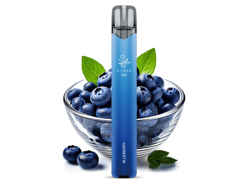 ELFBAR 800 - "Blueberry" (Blaubeere) - 20 mg - 800 Züge
