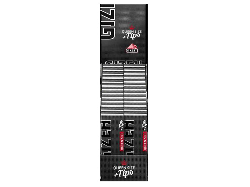 Gizeh Black Queen Size + Tips, 26 Hefte je 50 Blatt