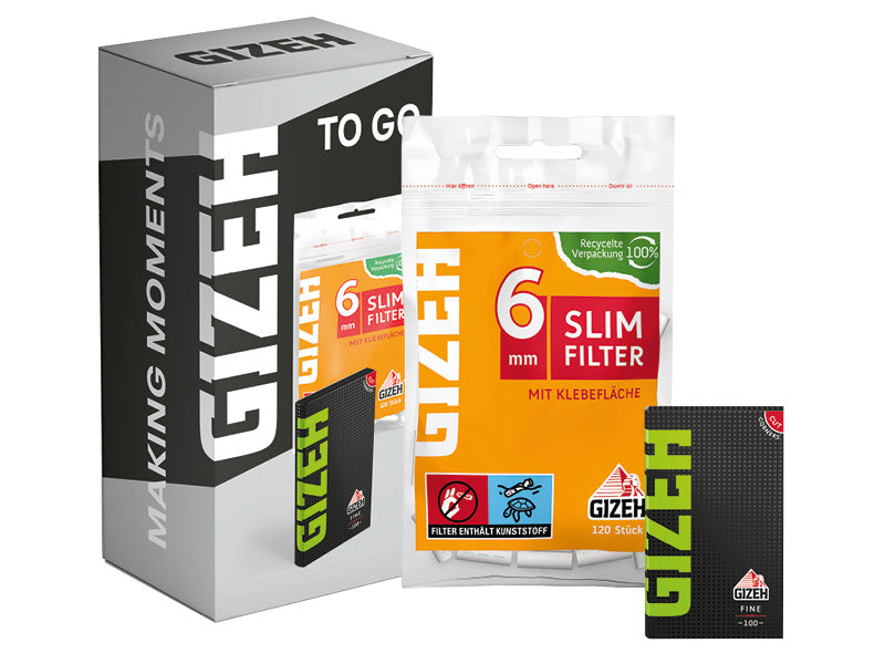 GIZEH AUTOMATENPACKUNG - 1x GIZEH BLACK® Fine + 1x GIZEH Slim Filter