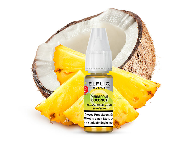 ELFBAR Elfliq - Pineapple Coconut (Ananas, Kokosnuss) - Liquid - 20 mg/ml - 10 ml