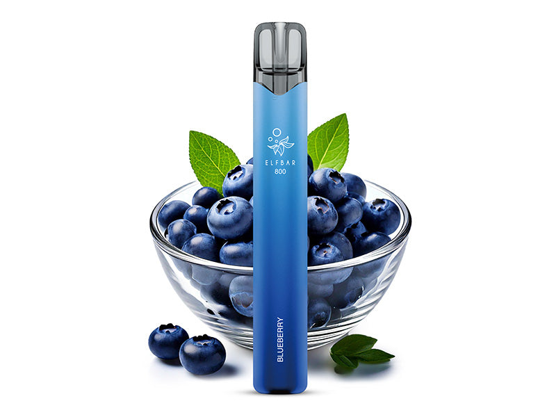 ELFBAR 800 - Blueberry (Blaubeere) - 0 mg - 800 Züge